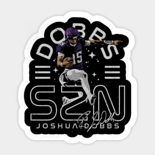 Joshua Dobbs Minnesota Design Sticker